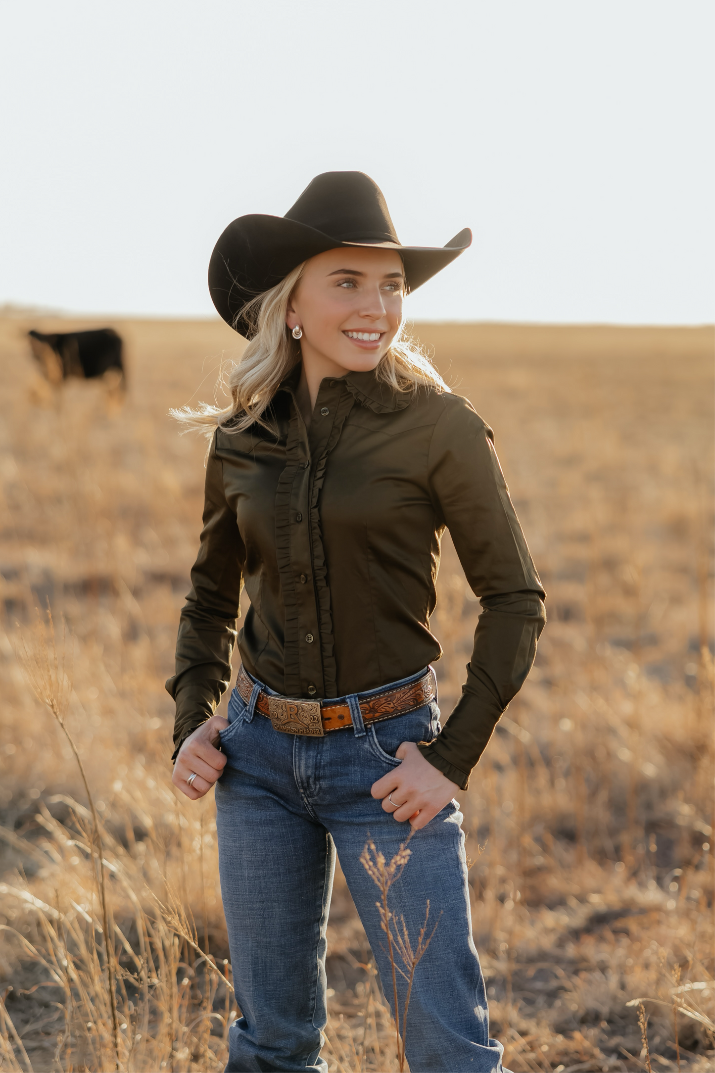 LL Signature Fit: Olive Green Frill