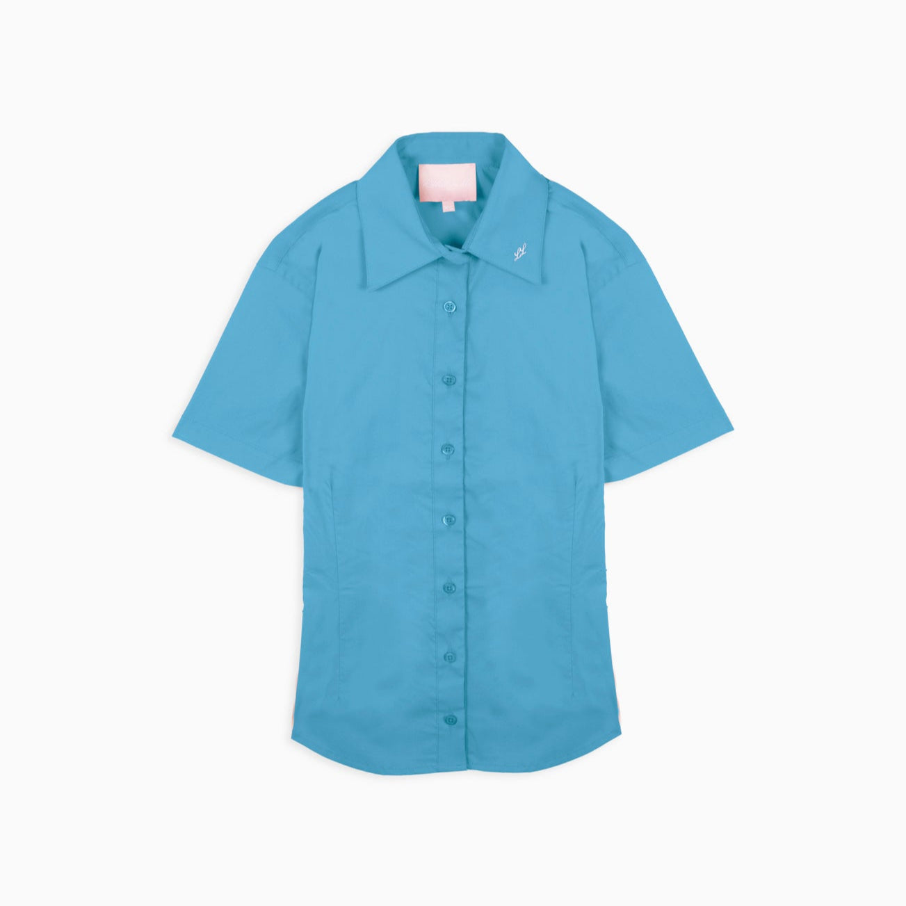 Aqua Rae Traditional Short Sleeve