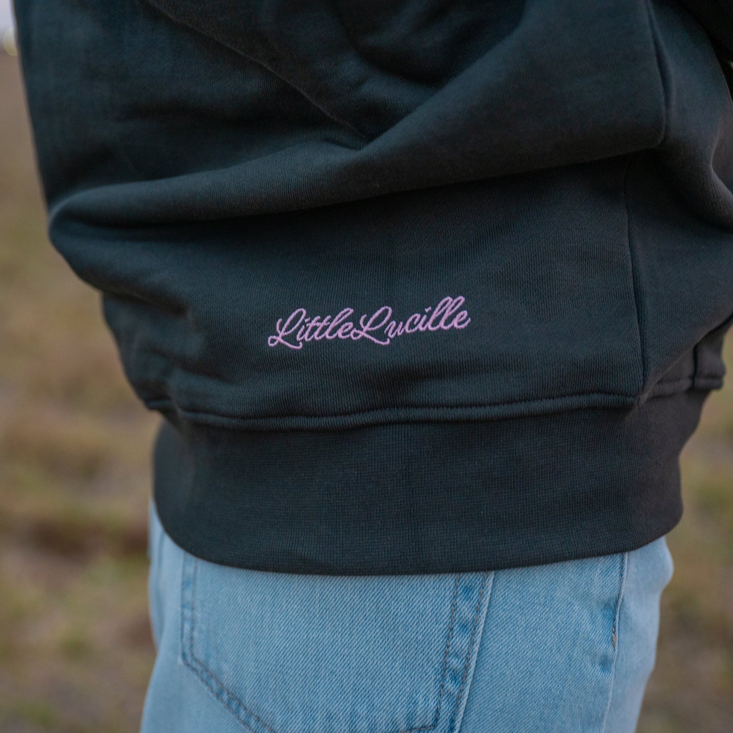 LL: Hoodie With Pink LL