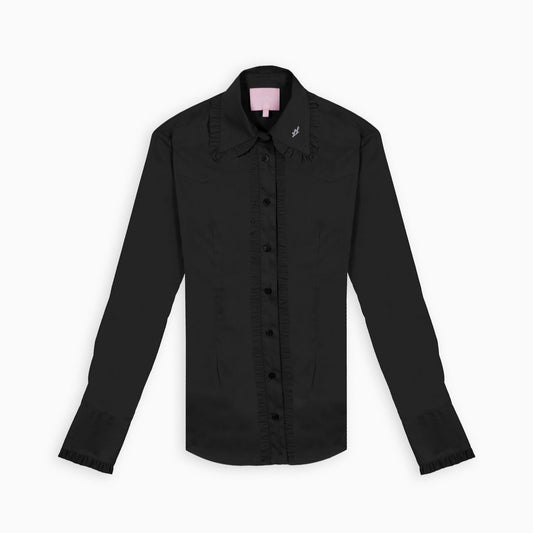 Black Betty Frill Shirt