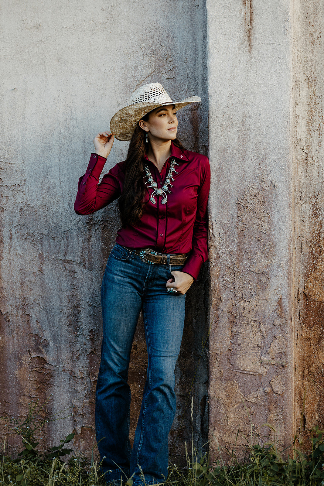 Velvet Merlot Traditional Shirt